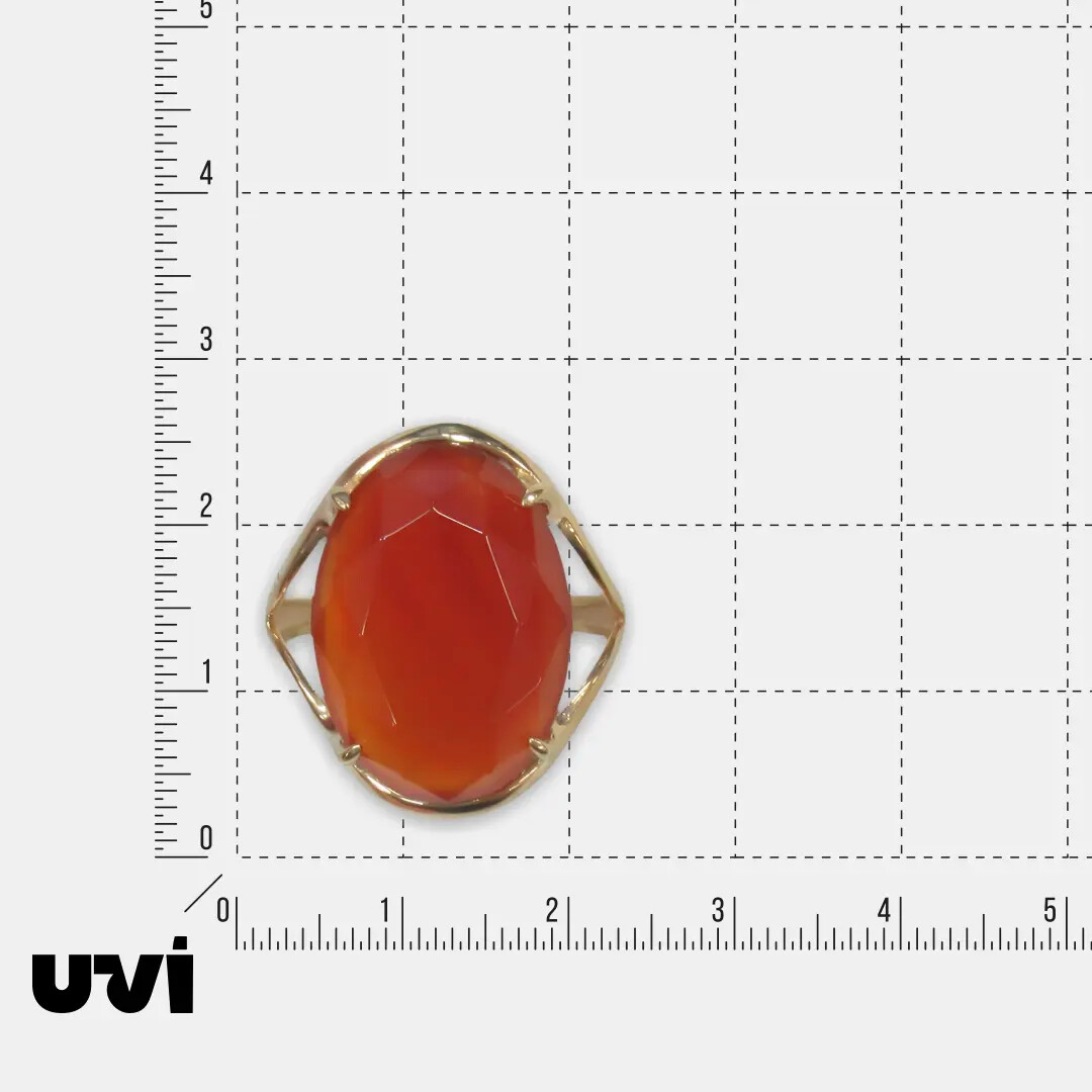Серебряное кольцо с агатом